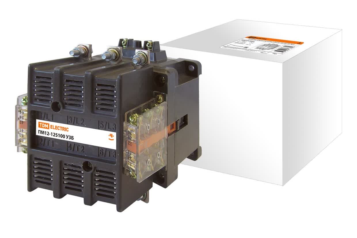 Пускатель электромагнитный ПМ12-125100 У3Б 220В TDM