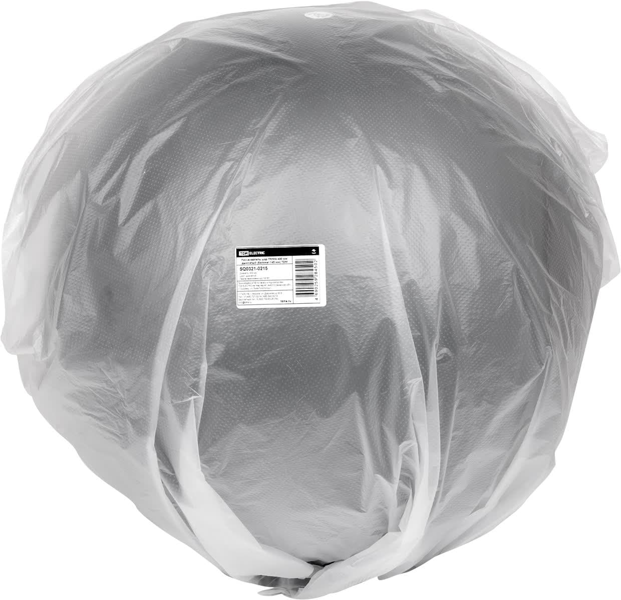 Рассеиватель шар ПММА 400 мм дымчатый (байонет 145 мм) TDM