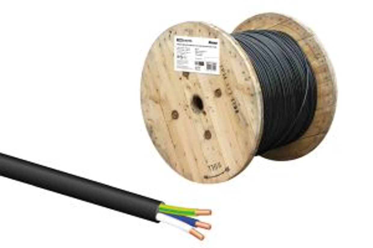 Кабель ВВГнг(А)-FRLSLTx 3х4 ок(N, PE)-0,66 ГОСТ TDM