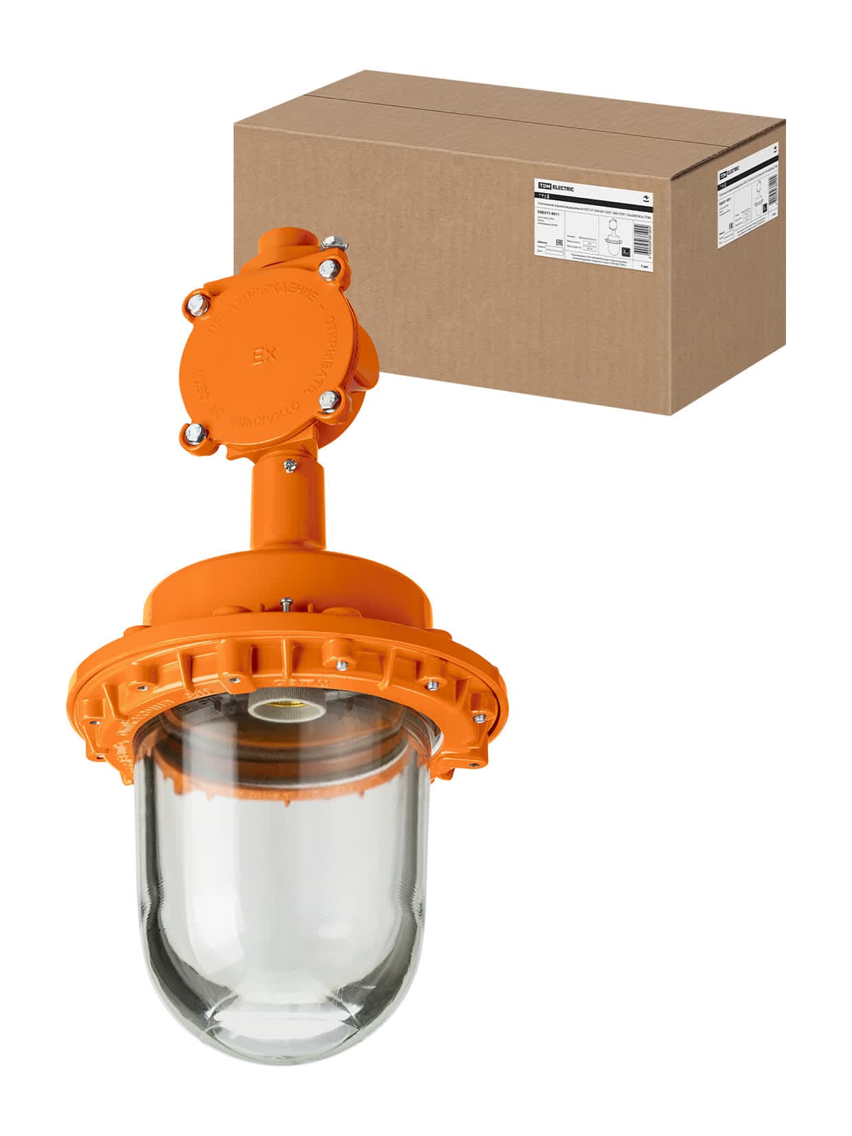 Светильник взрывозащищенный НСП 57-200-001 (В3Г-200) УХЛ1 1ExdIIBT4Gb TDM