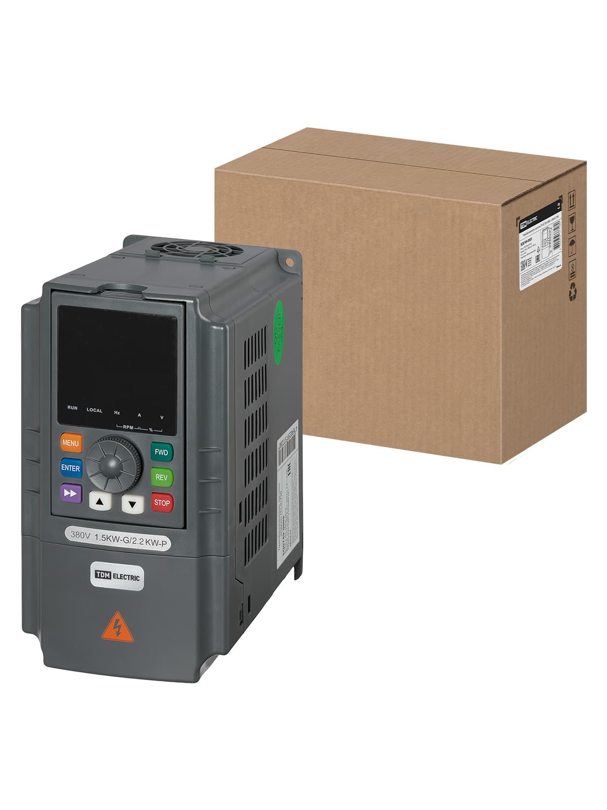 Преобразователь частоты ПЧ-01T50 380В 1,50кВт TDM