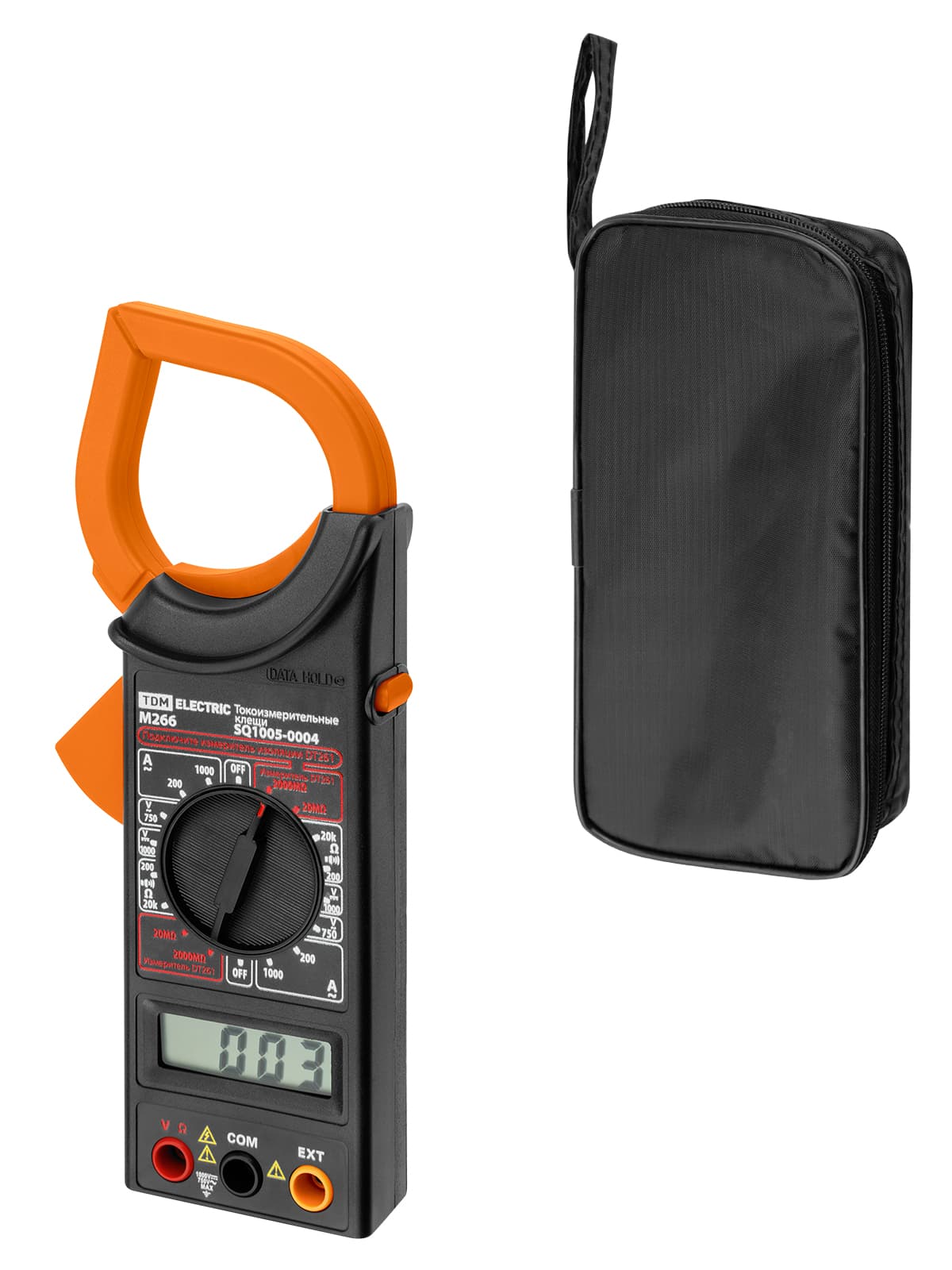 Токоизмерительные клещи серия "МастерЭлектрик" М266 TDM