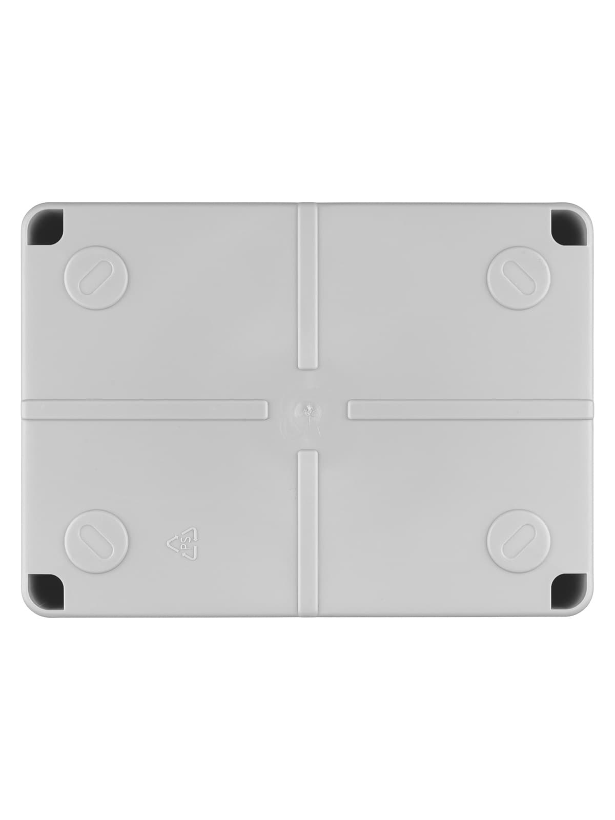 Распаячная коробка ОП 150х110х85мм, крышка, IP44, гладкие стенки, инд. штрихкод, TDM