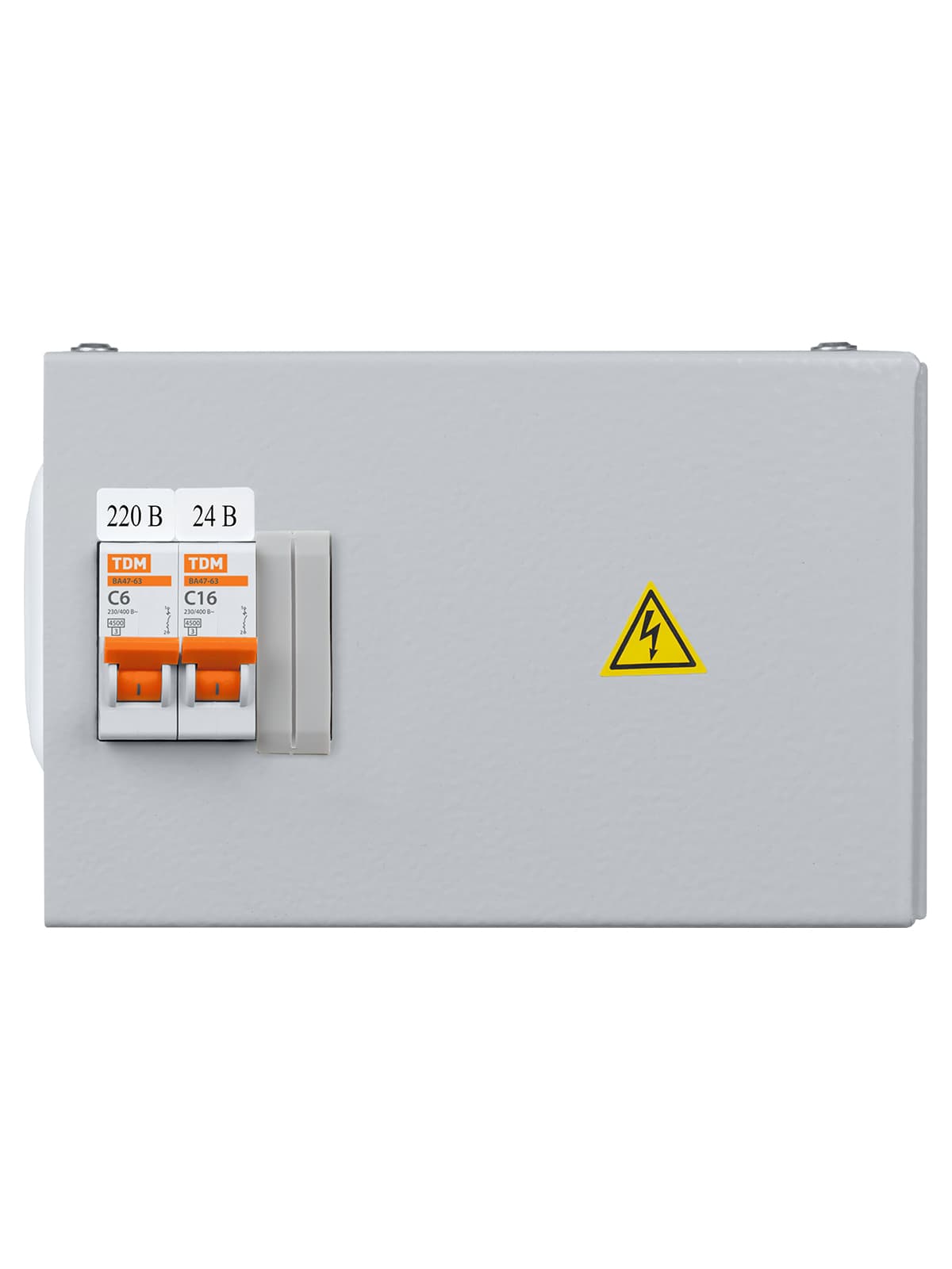 Ящик с трансформатором понижающим ЯТП-0,25 220/24-2 авт. IP31 TDM