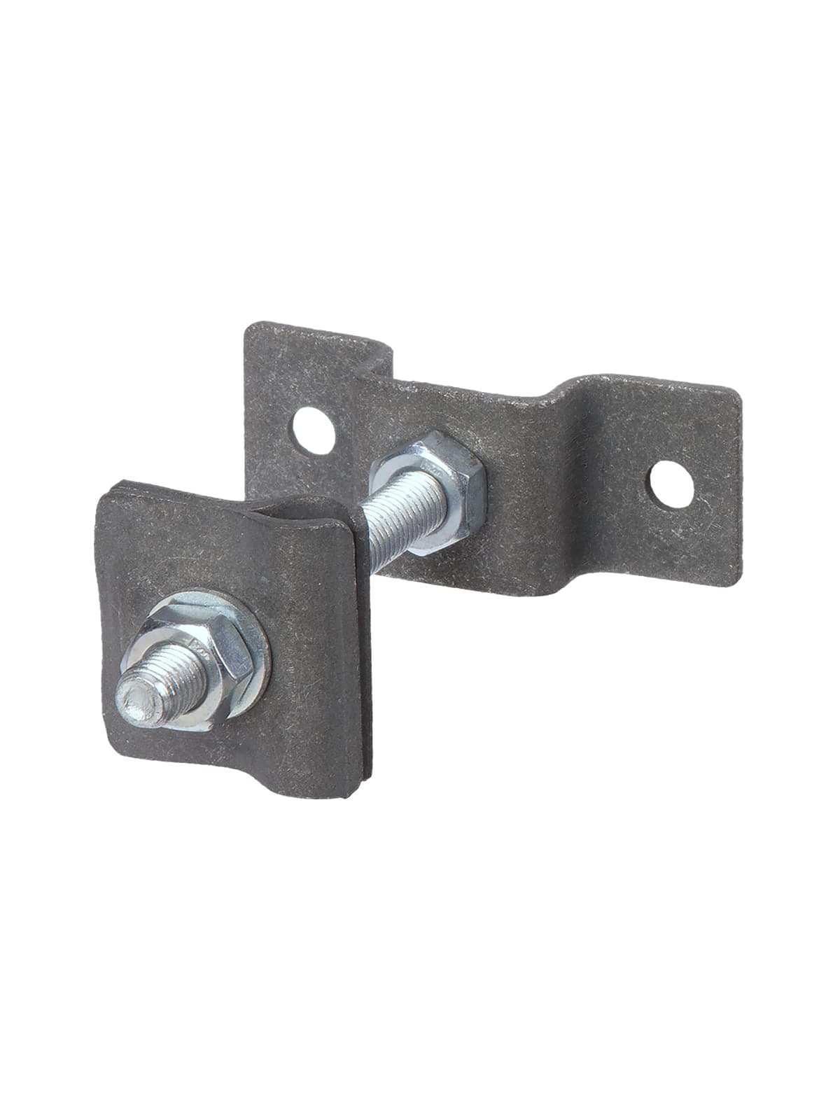 Держатель для гориз. и верт. поверхностей, высота со шпилькой 50 мм, для прута Ø6-10 мм, стальной зажим, термодиффузия (упак. 1 шт.) TDM