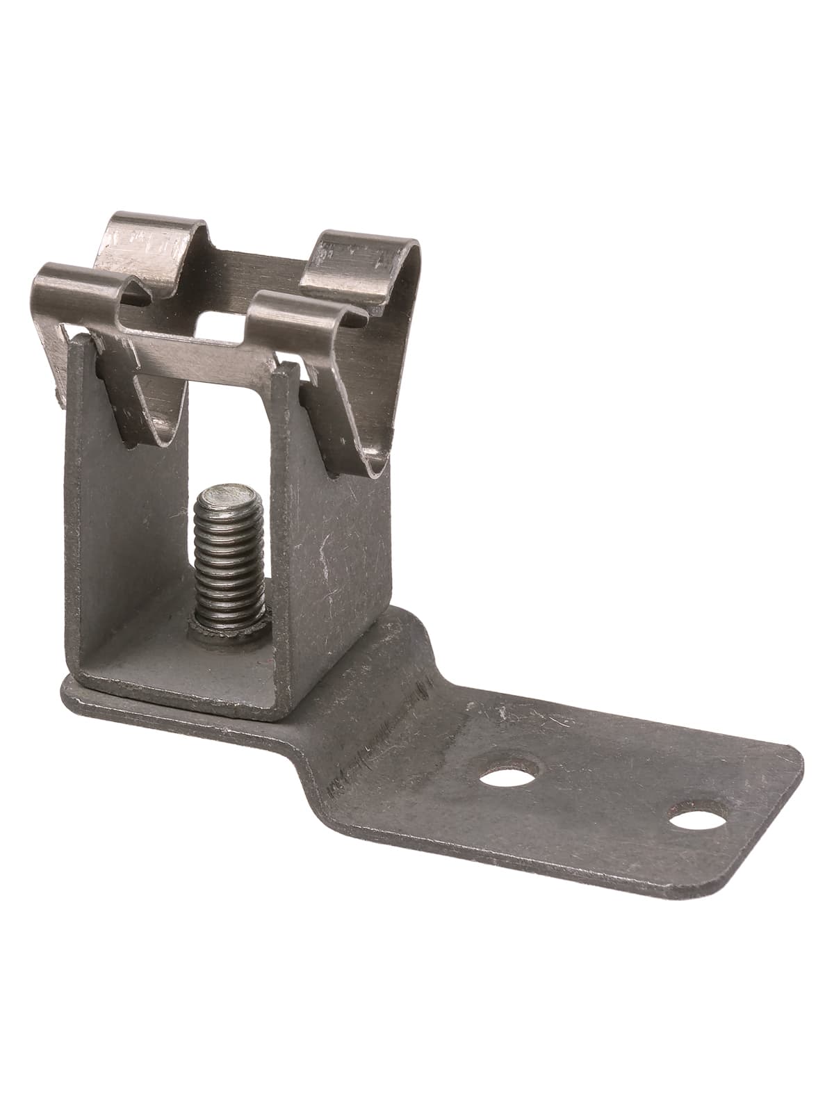 Держатель под черепицу стальной фиксатор для прута Ø8 мм, основание 58 мм, гор. цинк. (упак. 1 шт.) TDM