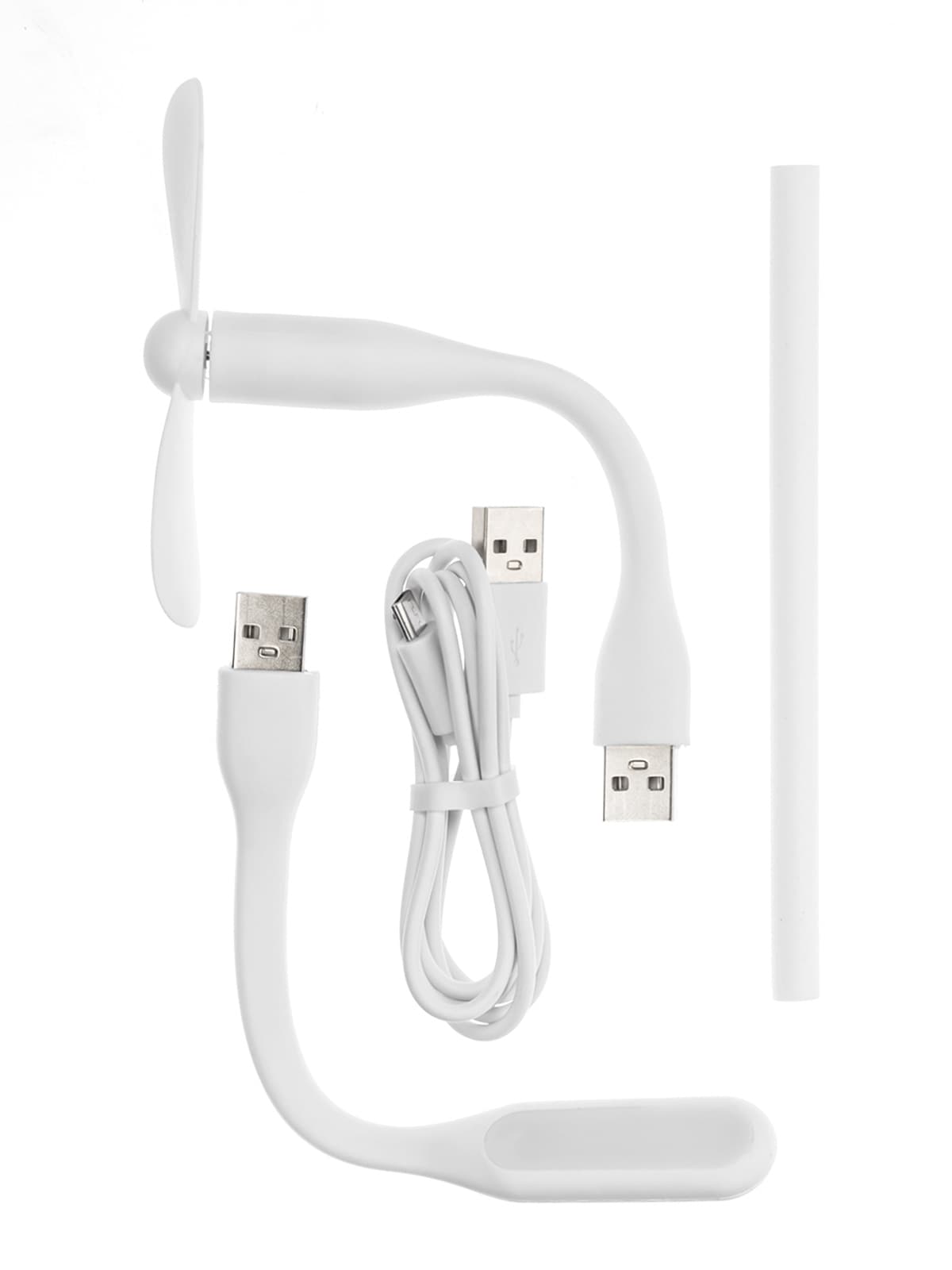 Портативный увлажнитель воздуха "Ареал мини", 0,38 л, RGB, насадки: вентилятор, ночник, розовый, TDM