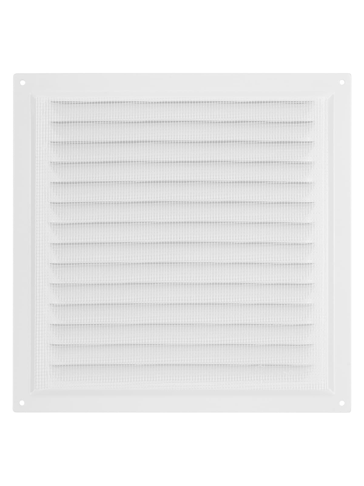 Решетка металл. 250х250, белая, с покрытием полимерной эмалью, TDM