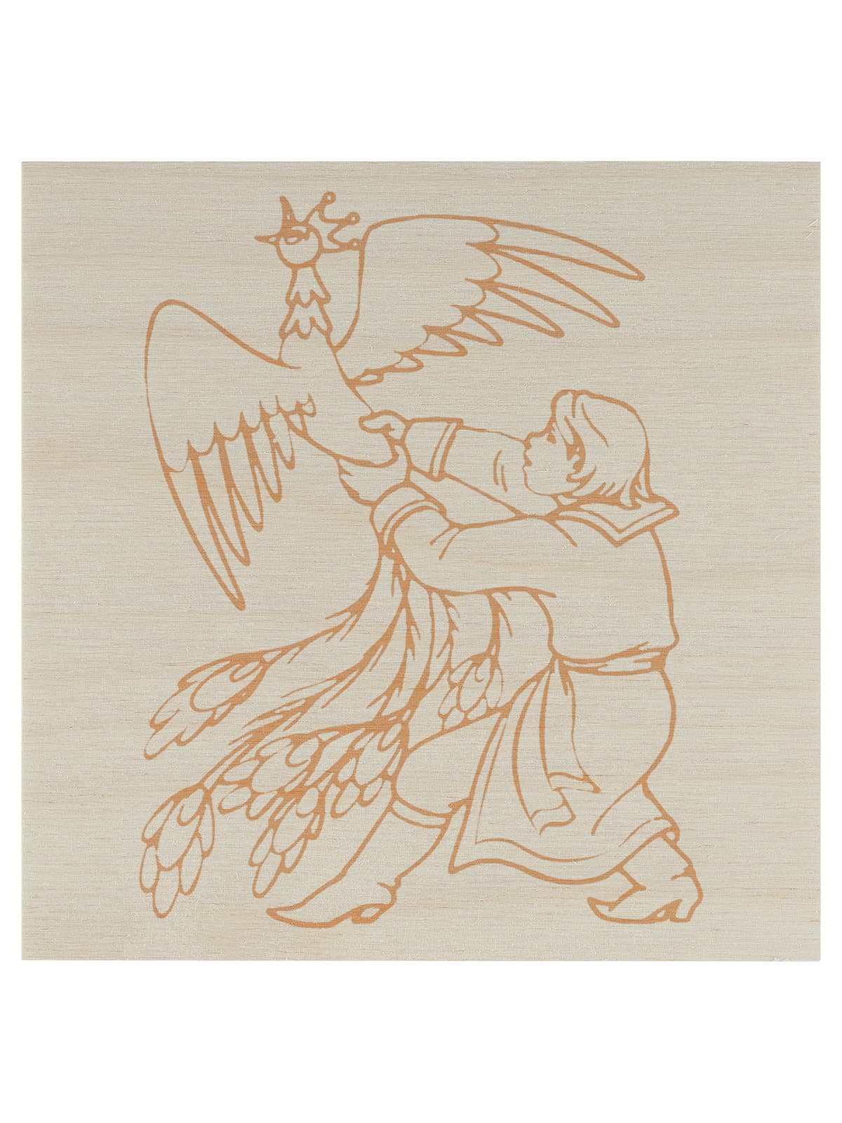 Набор досок для выжигания "Сказки", 150х150 мм, 5 шт., пакет, TDM