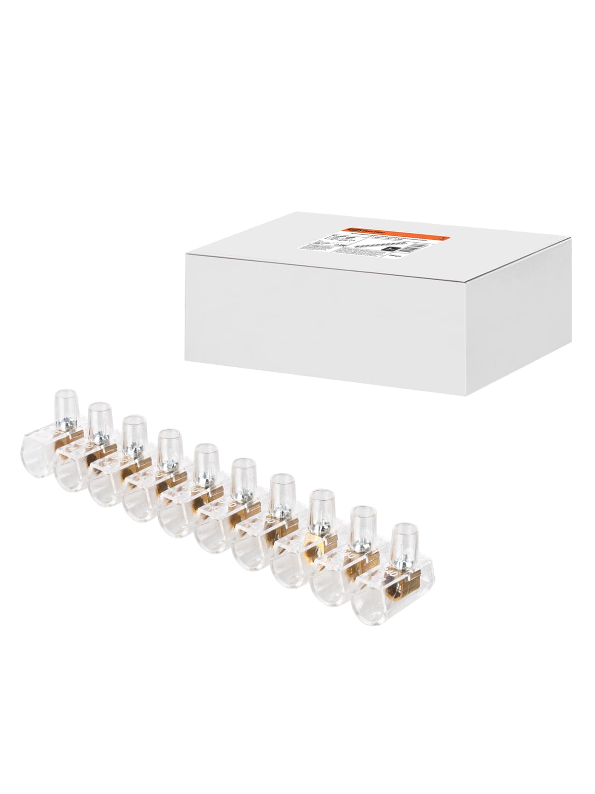 Клеммник концевой изолированный ККИ 4 мм2 (10х1) TDM