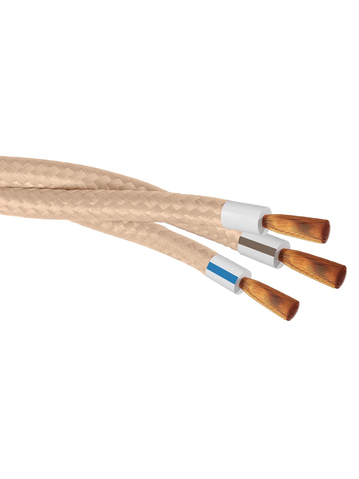 Ретро провод "Эко" 3х2,5 витой ГОСТ бежевый (10м) TDM