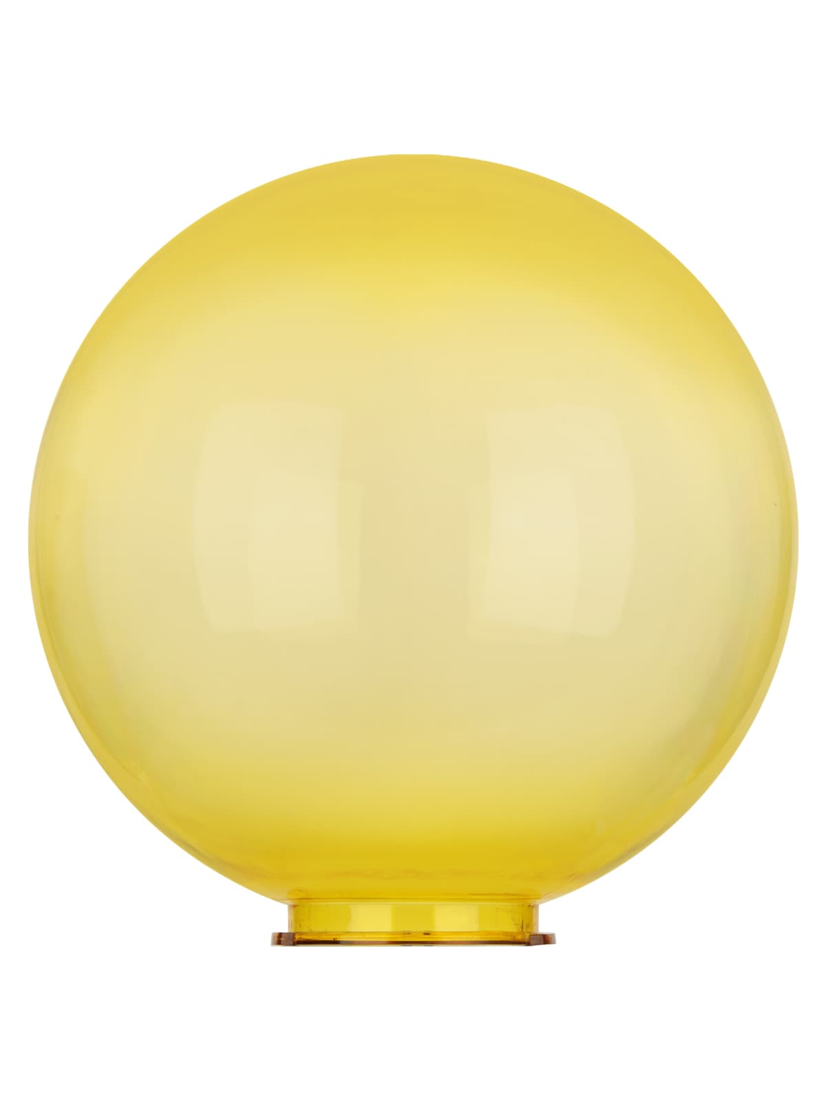 Рассеиватель шар ПММА 400 мм золотой (байонет 145 мм) TDM
