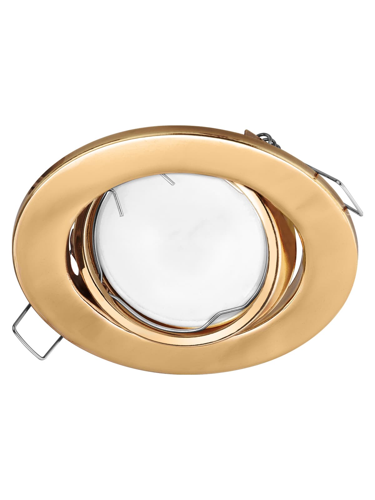 Светильник встраиваемый поворотный СВ 01-05 MR16 50Вт G5.3 золото TDM