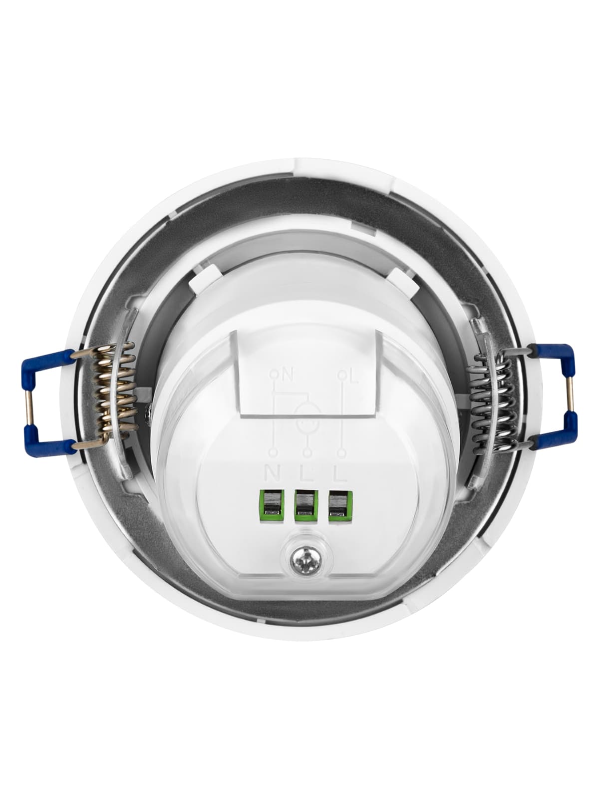 Датчик движения точечный ДДТ-03 65мм (рег), 800Вт, 10-900с, 6м, 3+лк, 120(сбоку)+360(сверху)гр, IP20, TDM