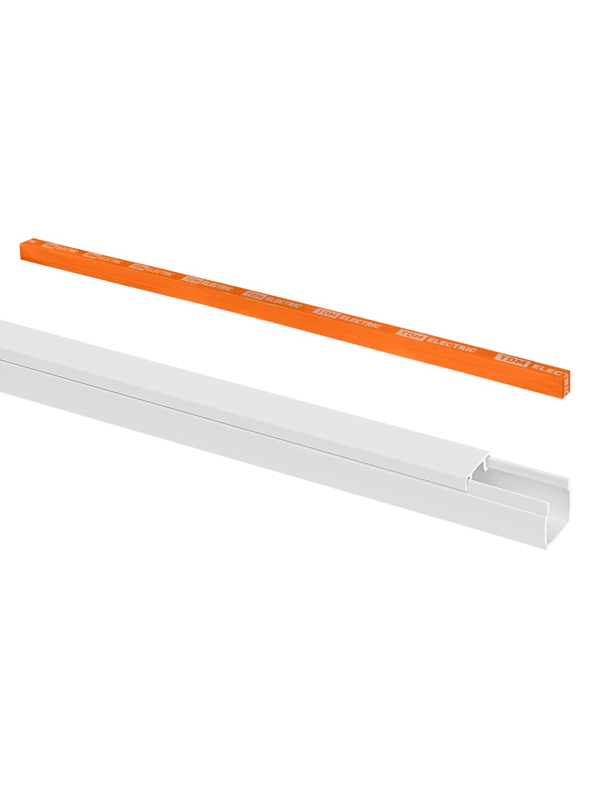 Кабель-канал 12х12 (12 шт по 2 м) белый (розн.упак.) TDM