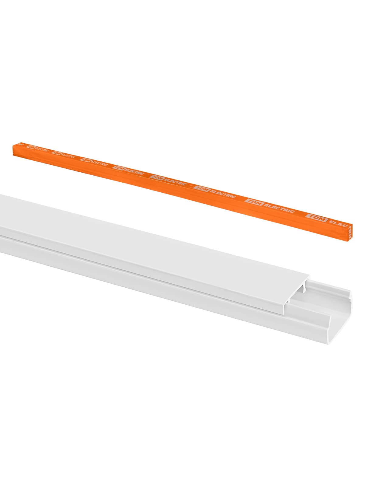 Кабель-канал 15х10 (12 шт по 2 м) белый (розн.упак.) TDM