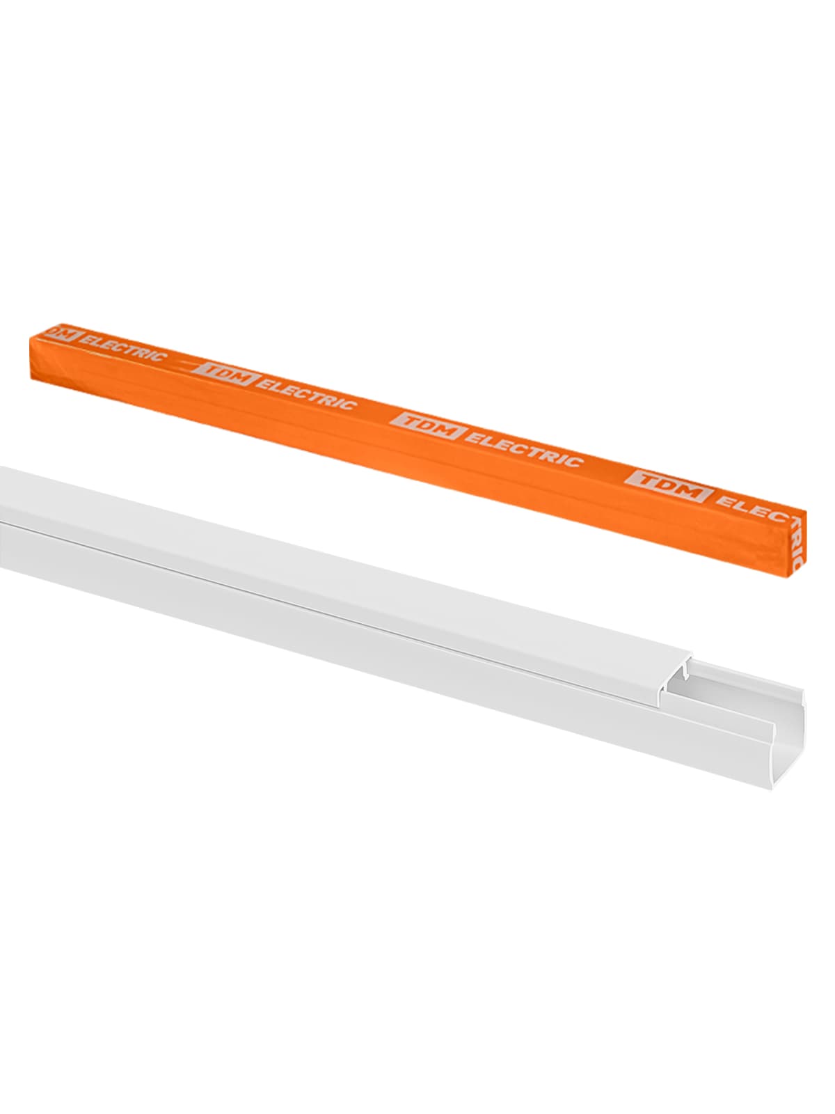 Кабель-канал 12х12 (12 шт по 1 м) белый (розн.упак.) TDM