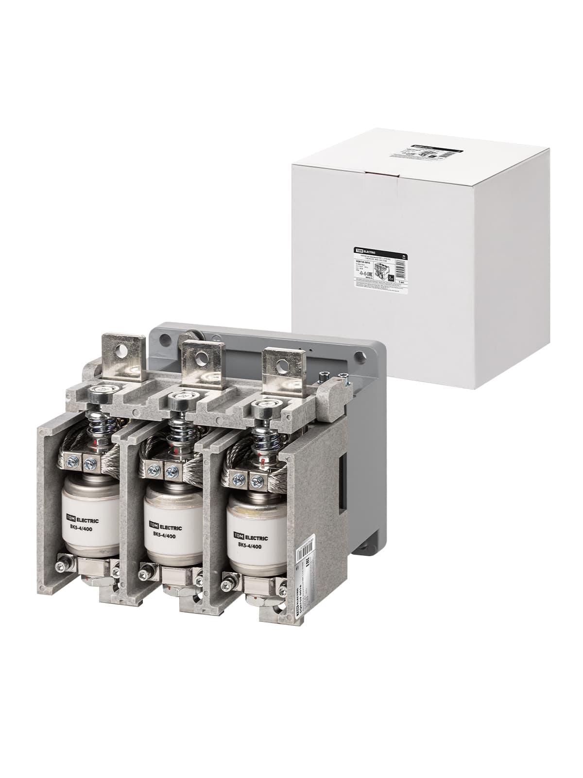 Контактор вакуумный КВТ-1,14-4/400, 110В AC/DC, 4НО+3НЗ TDM