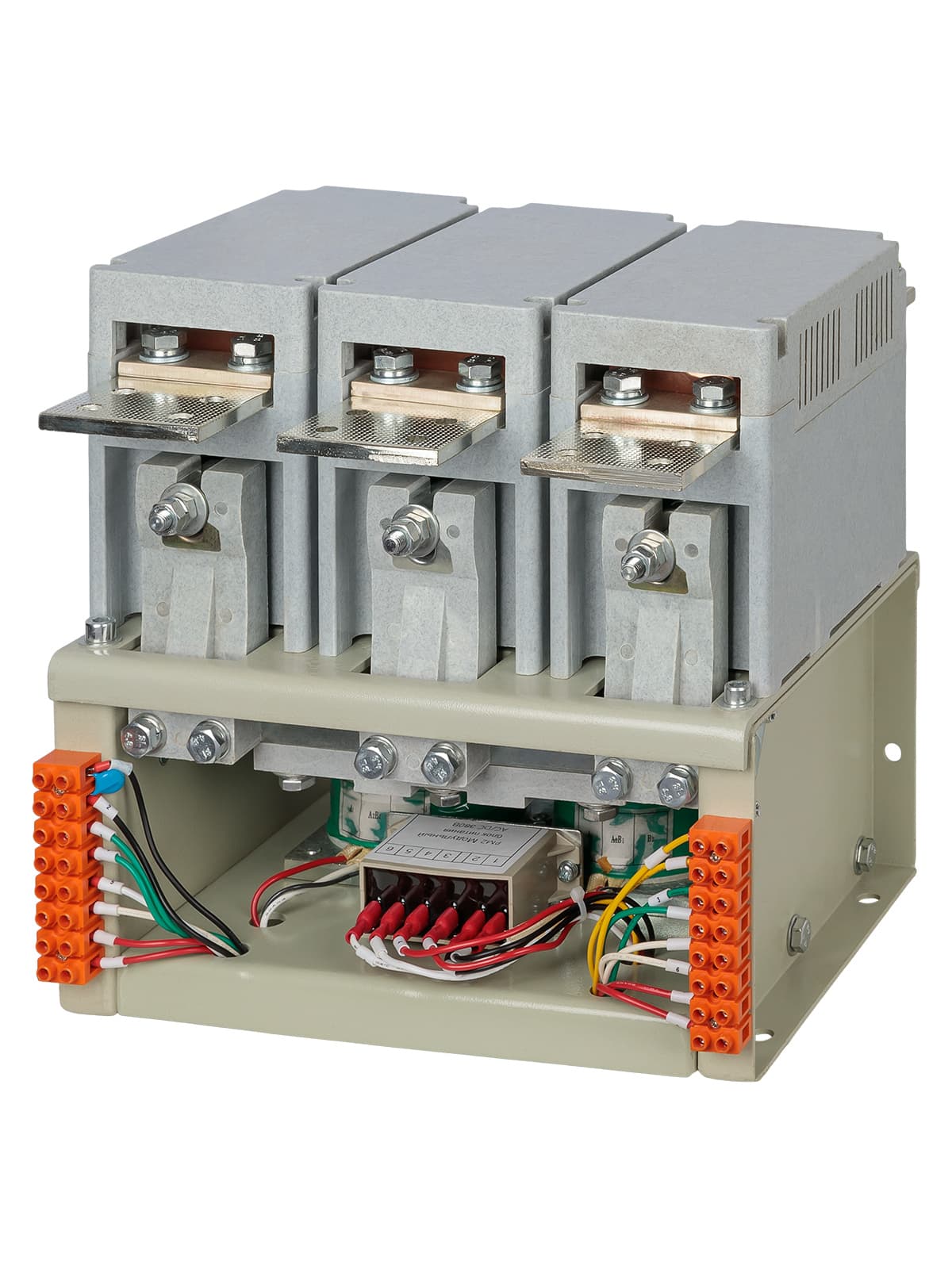 Контактор вакуумный КВТ-1,14-5/1250, 380В AC/DC, 4НО+3НЗ TDM