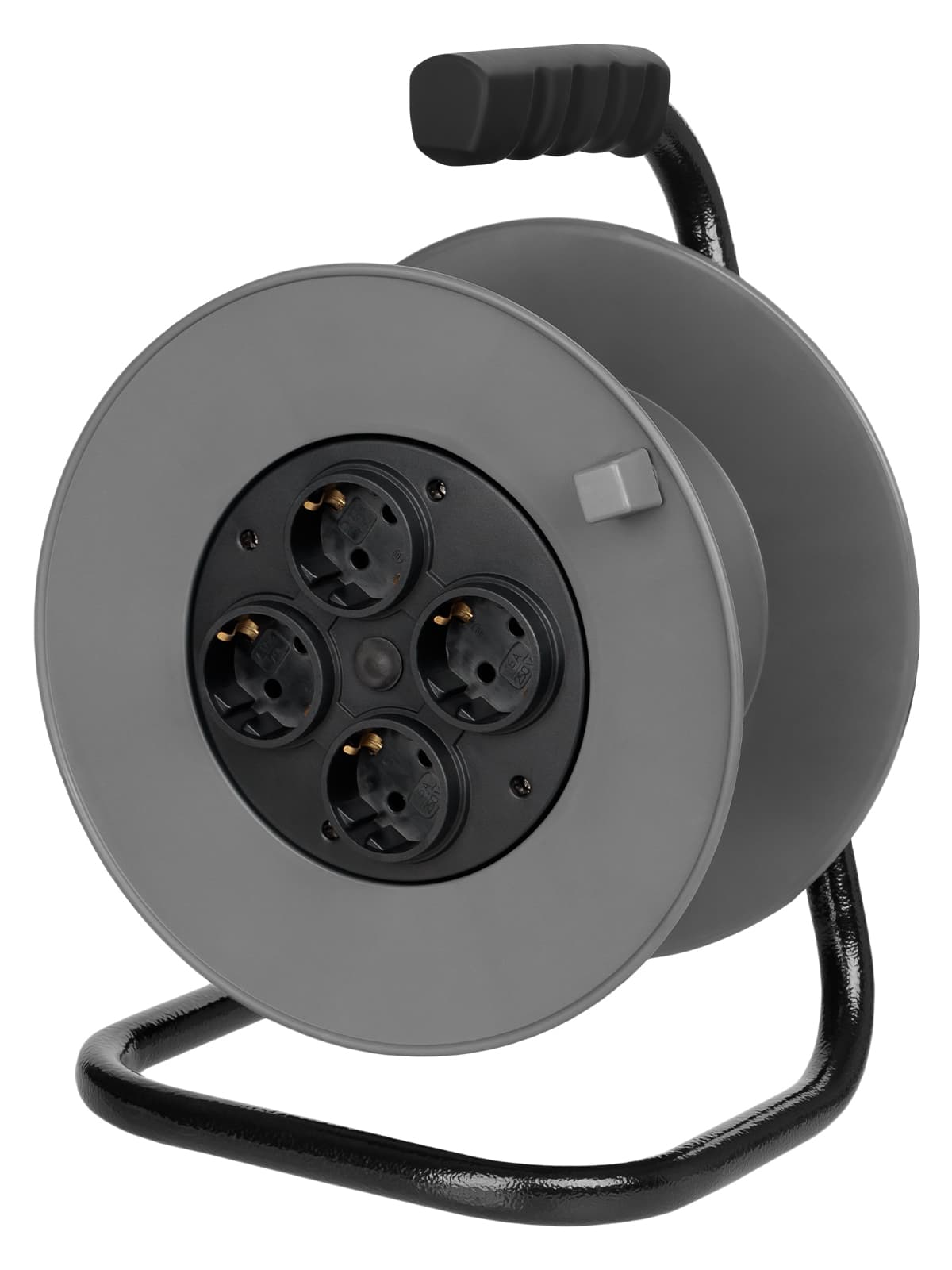 Катушка пластиковая для подключения провода 4 розетки c заземлением TDM (КК4-3100)