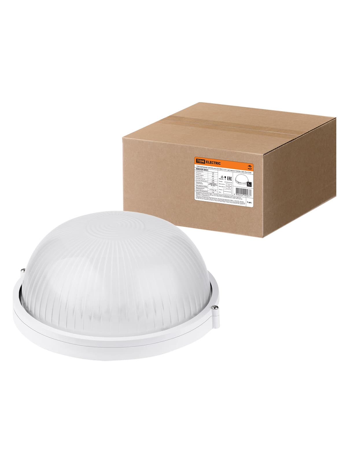 Светодиодный светильник LED ЖКХ 1101 с датчиком 1500Лм 16Вт IP54 TDM