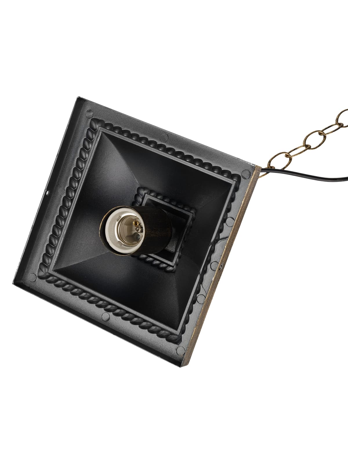 Светильник садово-парковый "Прованс" 100 Вт, подвес, шагрень/бронза Е27, TDM