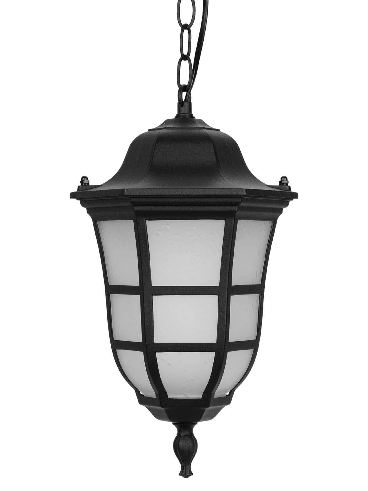 Светильник садово-парковый "Меридиан" 100 Вт, подвес, матовое/черный, Е27, TDM