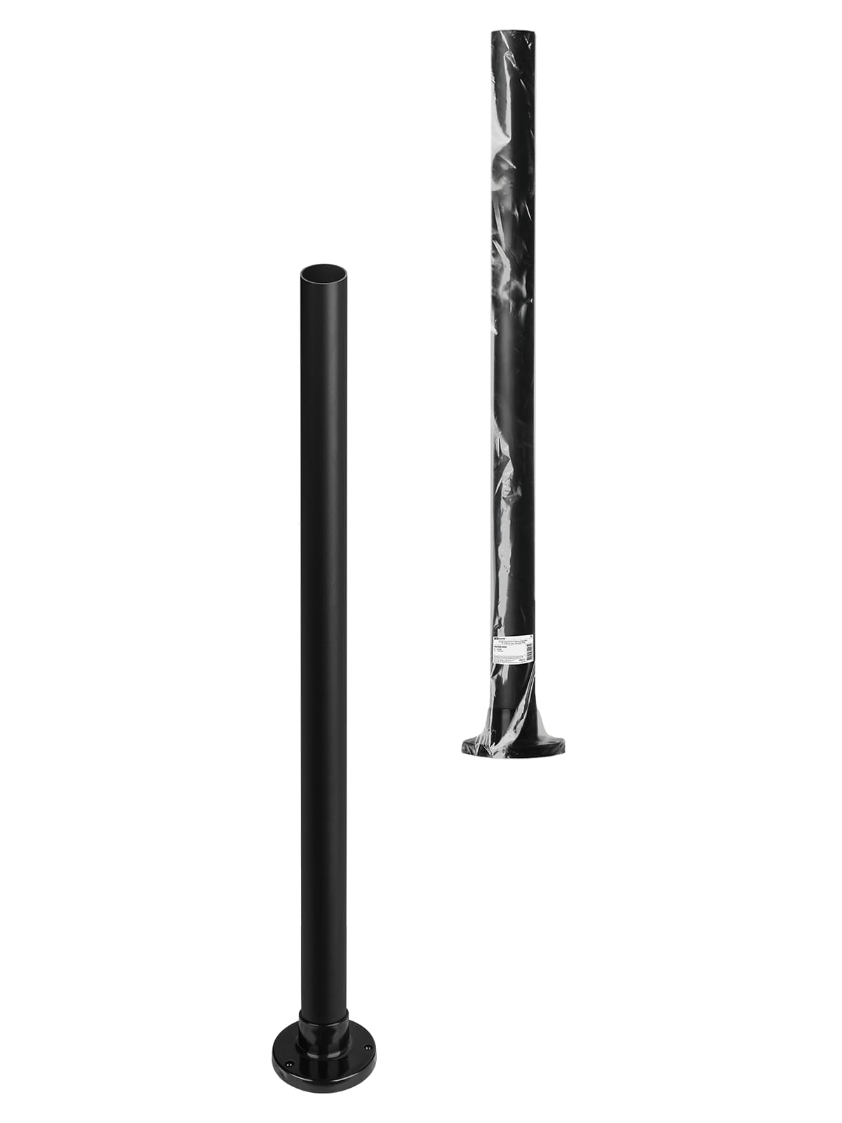 Опора пластиковая садово-парковая, h=1000 мм, цвет черный, TDM