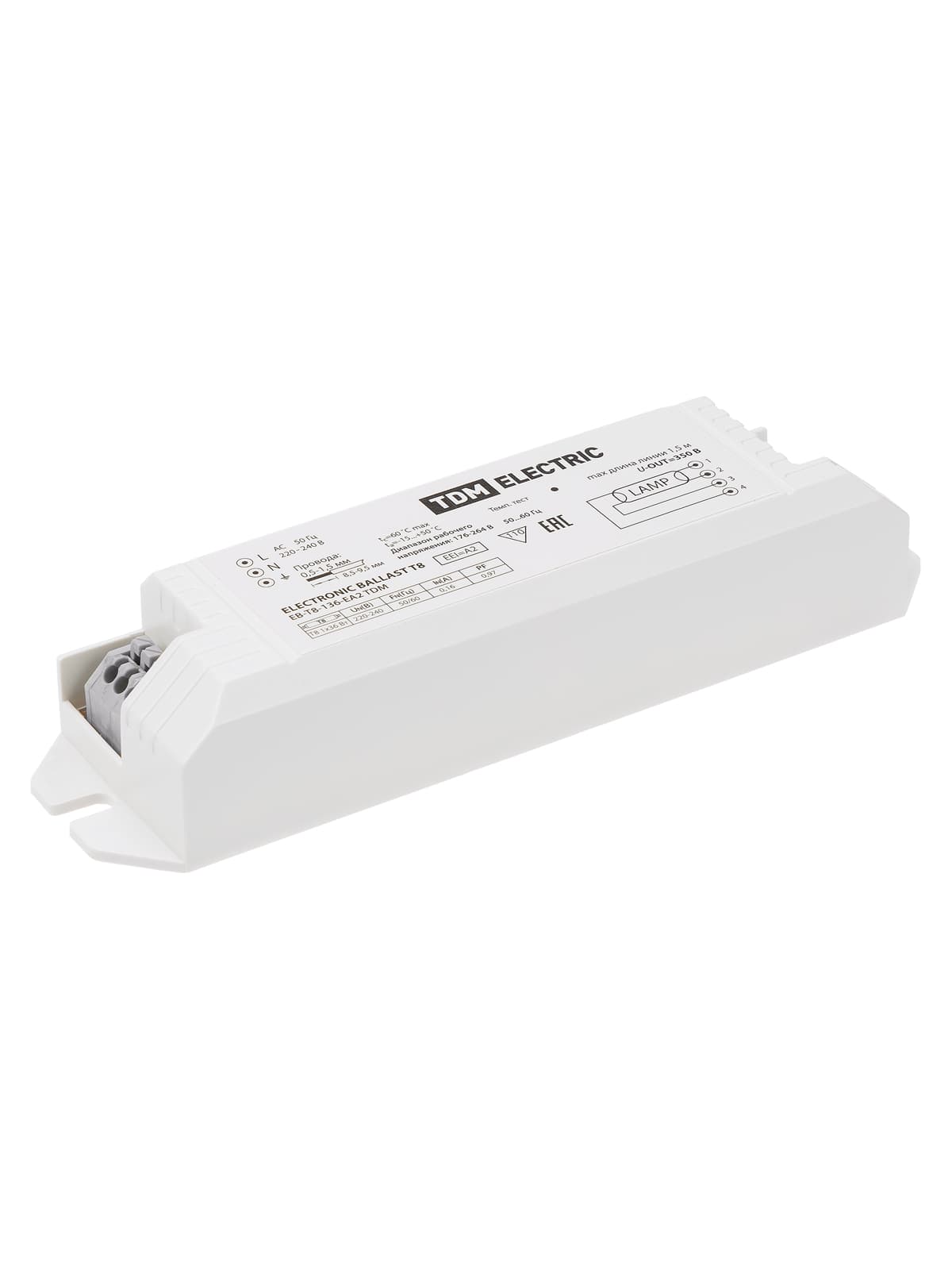 Электронный пускорегулирующий аппарат EB-T8-136-EA2 TDM