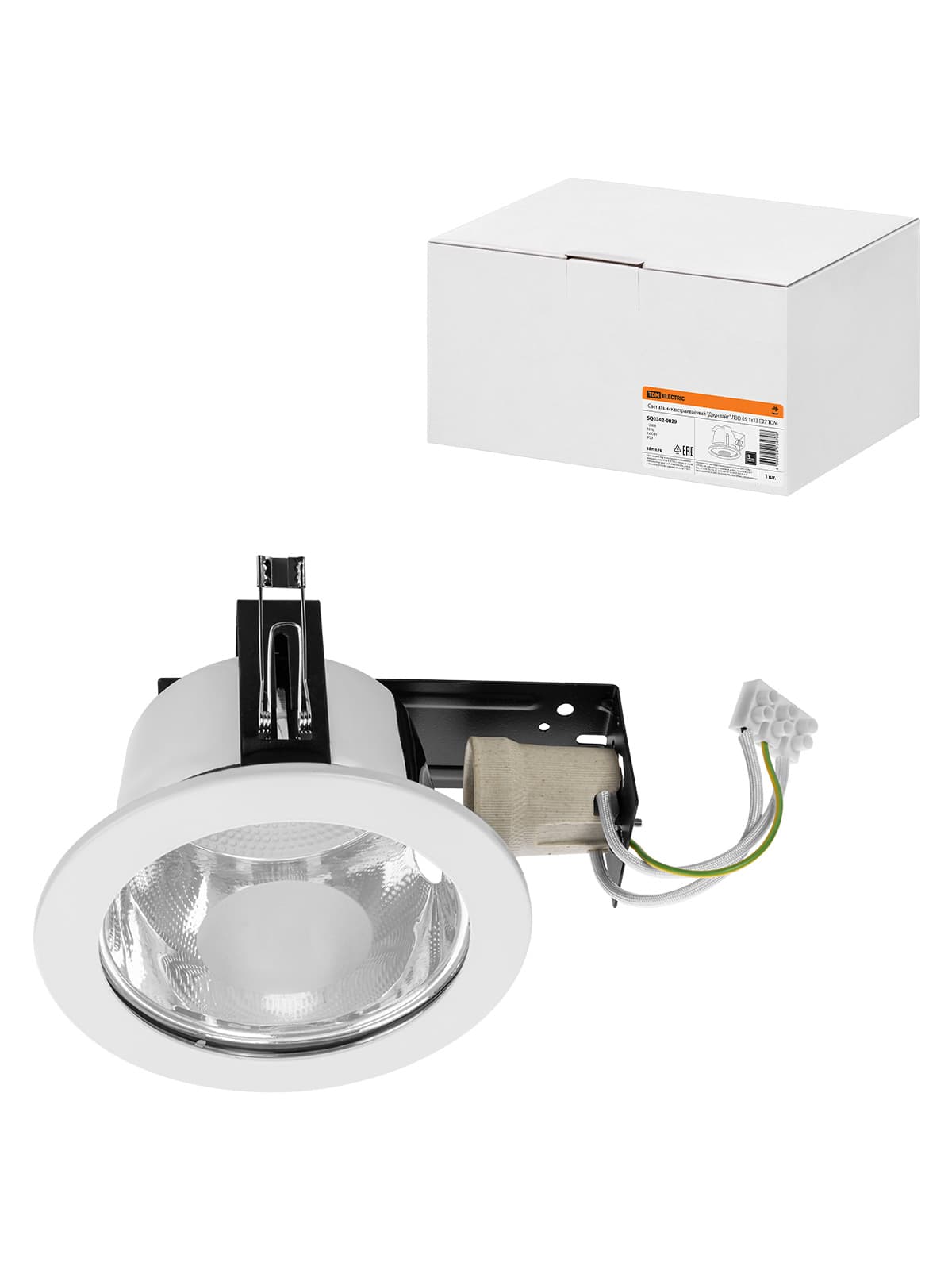 Светильник встраиваемый "Даунлайт" ЛВО 05 1х13 Е27 TDM