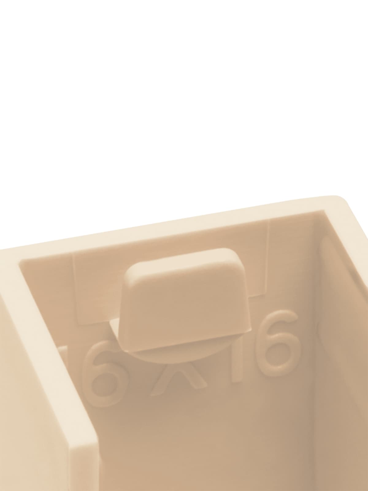 Заглушка кабельной трассы КМЗ 16х16 сосна (4 шт./комп.) TDM