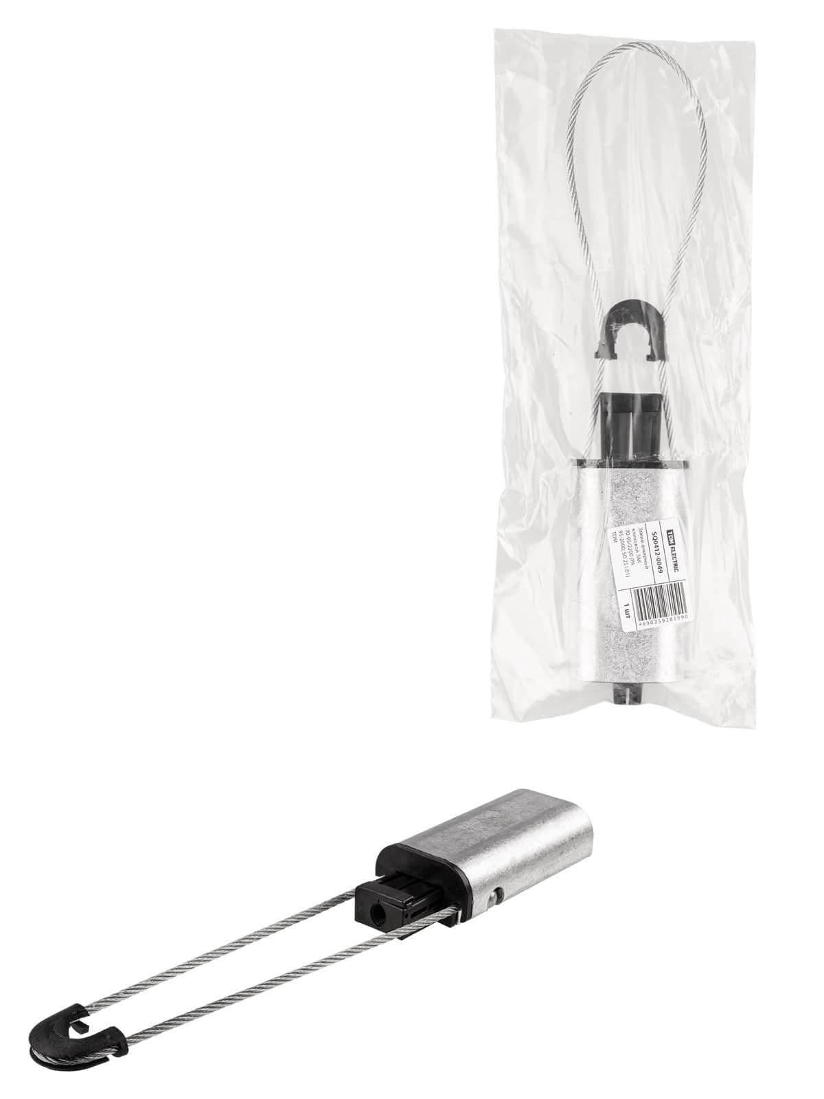 Зажим анкерный клиновой ЗАК 70-95/2200 (PA 95-2000, SO 251.01) TDM