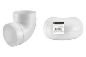 Колено для круглых воздуховодов, D100, TDM