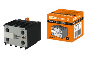 Приставка контактная ПКН-11 для МКН (доп. контакты 1НО+1НЗ) TDM