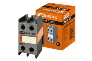 Приставка контактная ПКН-11 (доп. контакты 1з+1р) TDM