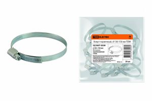 Хомут червячный, d 130-150 мм TDM
