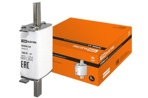 Плавкая вставка предохранителя ППНН-33, габарит 0, 160А TDM