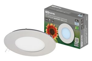 Светильник ультратонкий встраиваемый светодиодный "Даунлайт" СВО (белый) 3 Вт 4000К TDM