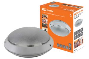 Светильник НПП 105 "Луна" серый, IP64 1х60 Вт Е27 TDM