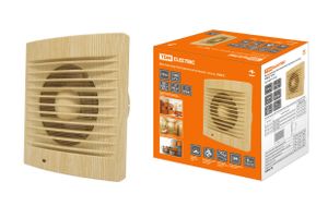 Вентилятор бытовой настенный, 100 С "ЭКО" (сосна) TDM