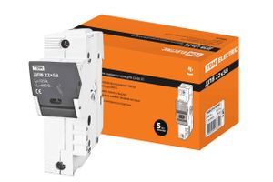 Держатель плавких вставок ДПВ 22х58 1П TDM