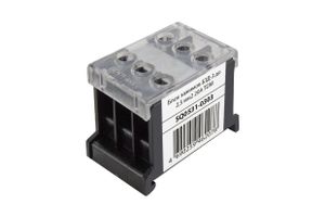Блок зажимов БЗД-3 до 2,5 мм2 20A TDM