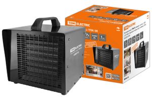 Тепловая пушка ТПК-3К, квадрат. корпус, 3 кВт (1/2/3 кВт), терморег, керам. нагр. элемент, TDM