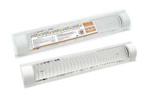 Светильник СПО 3017 (с решеткой), под лампу LED Т8/G13 2х60 Народный