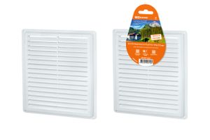 Решетка неразъемная, белая, 175х175 TDM