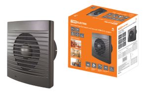 Вентилятор бытовой настенный 150 С-3, графит TDM