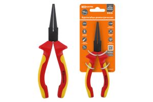 Круглогубцы диэлектрические, 160 мм, 1000 В, CR-V, «ЭкспертЭлектрик» TDM