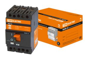 Автоматический выключатель ВА88-32 3Р 63А 25кА TDM