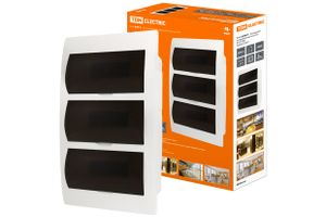 Бокс ЩРВ-П-36 модулей встраиваемый пластик IP41 TDM