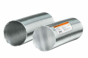 Воздуховод гофрированный алюминиевый Ø115 TDM